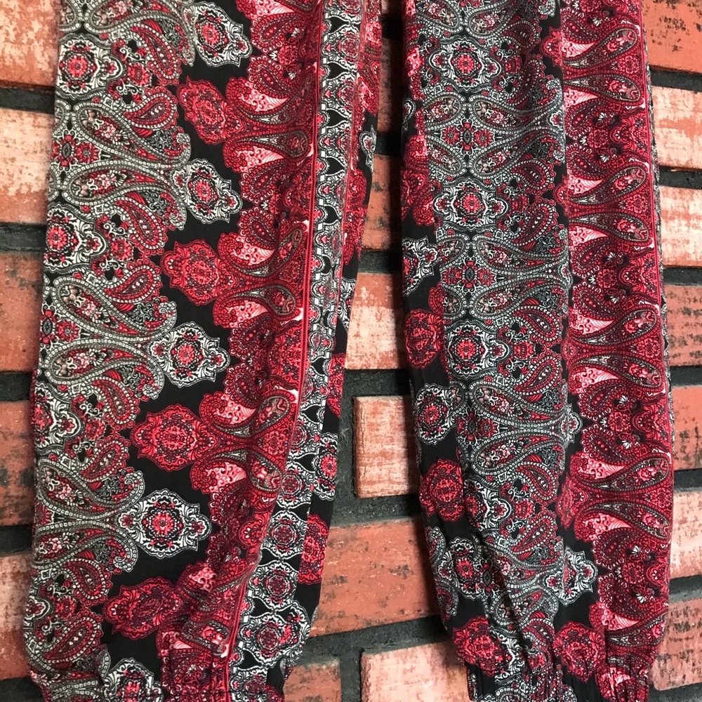 Paisley Lounge Genie Pants